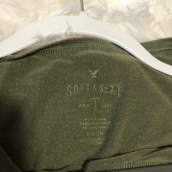 🦅 High-Low 3/4 Softest Tee - Picture 2 of 3